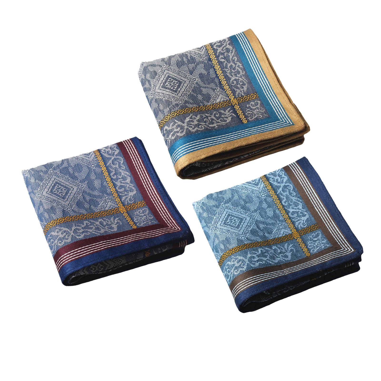 3x Mens Handkerchief Hankies P - Handkerchief Cotton Men review and price