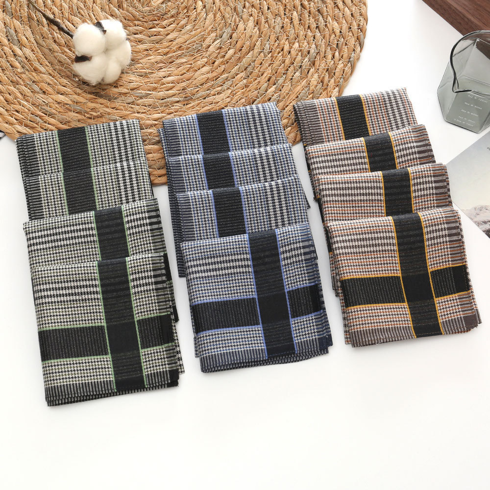 3/6/12 Pcs Men's Pure Cotton H - Handkerchief Cotton Men review and price
