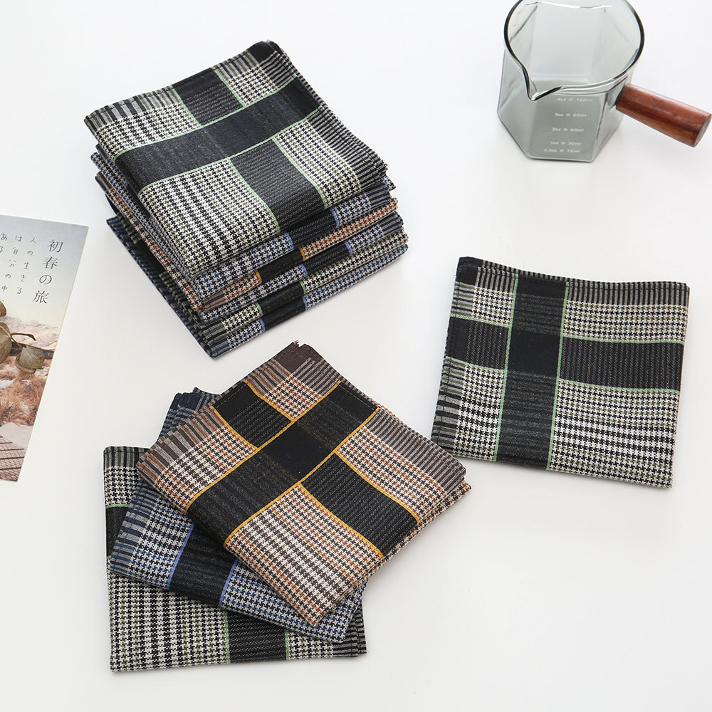 3/6/12 Pcs Men's Pure Cotton H - Handkerchief Cotton Men review and price