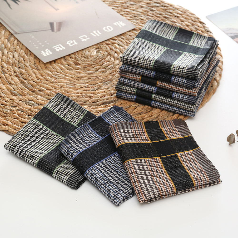 3/6/12 Pcs Men's Pure Cotton H - Handkerchief Cotton Men review and price