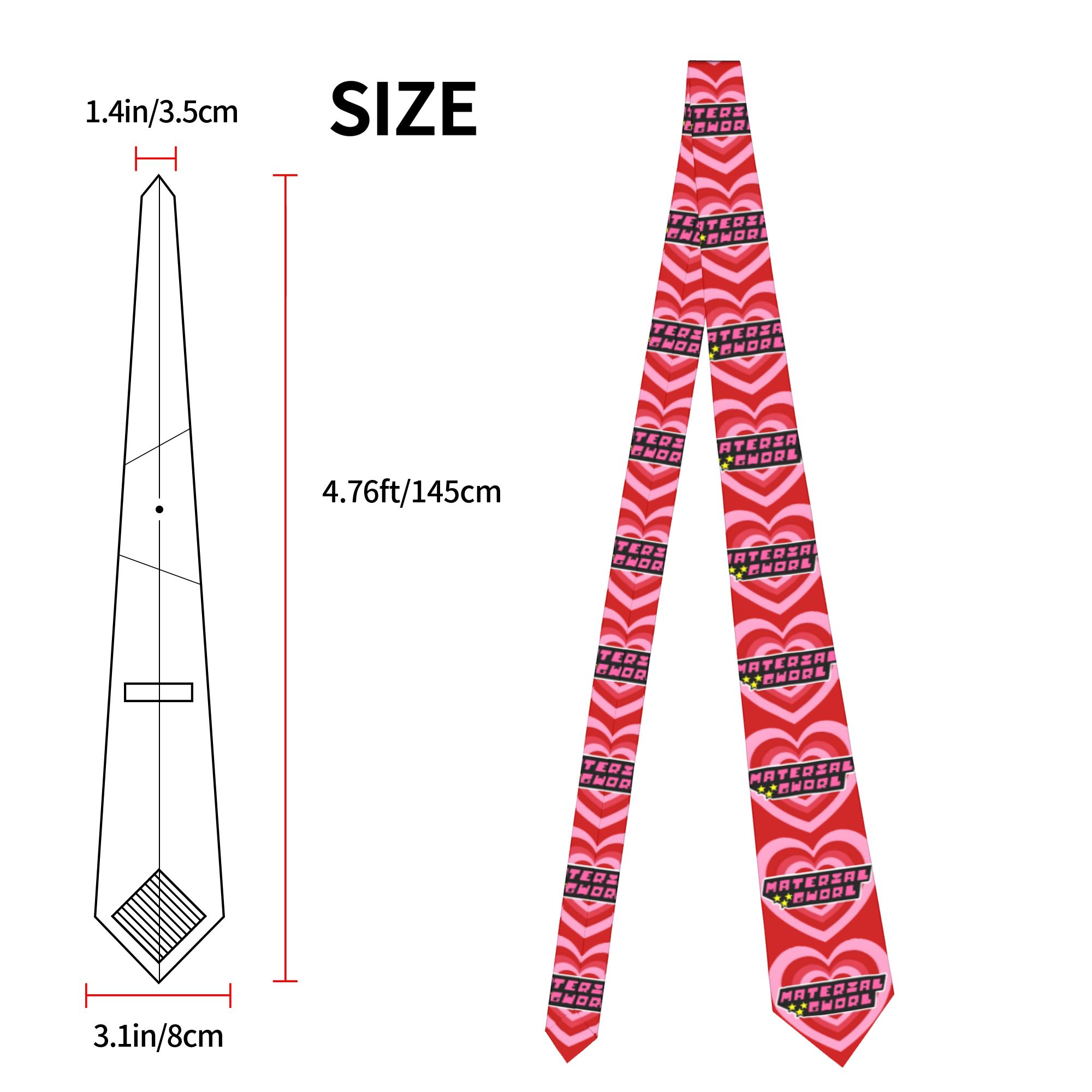 Whoopass Girls Material Gworl  - Skinny Tie Men review and price