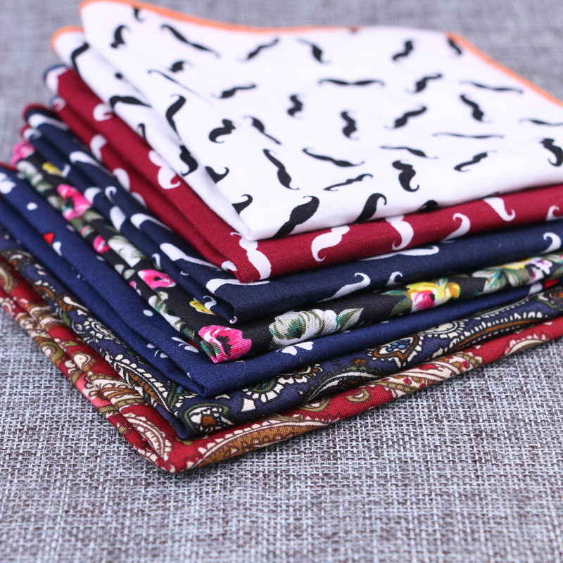 Fashion Cotton Pocket Square F - Handkerchief Cotton Men review and price