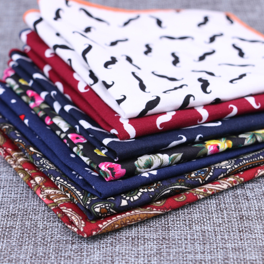 Fashion Cotton Pocket Square F - Handkerchief Cotton Men review and price