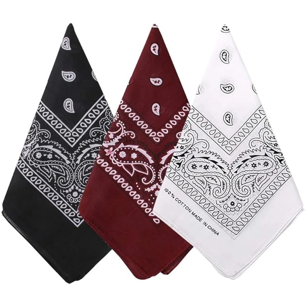 Unisex Men Women Bandana Hairb - Handkerchief Cotton Men review and price
