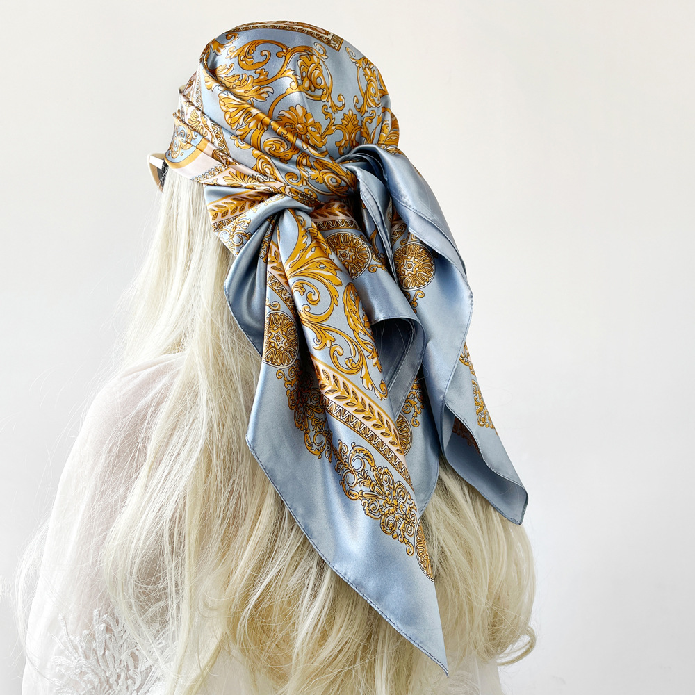 Silk Shawl Satin Square Scarf  - Silk Neck Scarf review and price