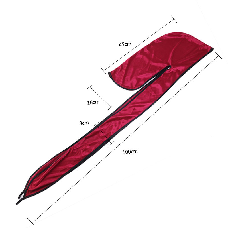 2PCS/LOT Unisex Men Satin Dura - Bandana Doo Rag review and price