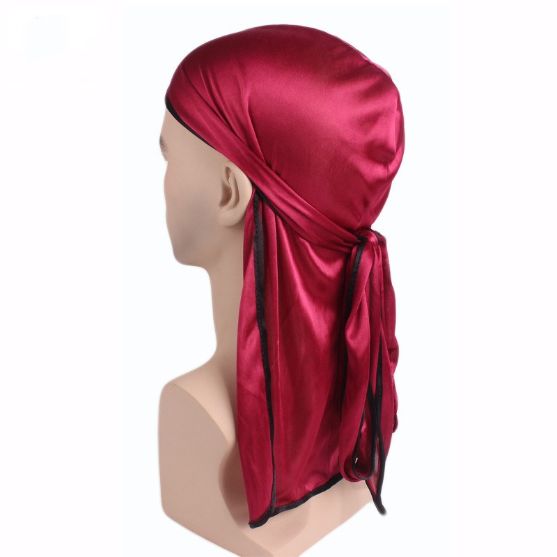Breathable Men's Silky Satin K - Bandana Doo Rag review and price