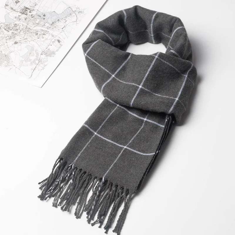 2023 New Winter Men Scarf Keep - Muffler Men Wool review and price
