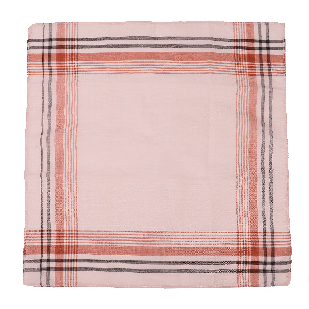 6pcs Men's Mixed Color Plaid S - Handkerchief Cotton Men review and price