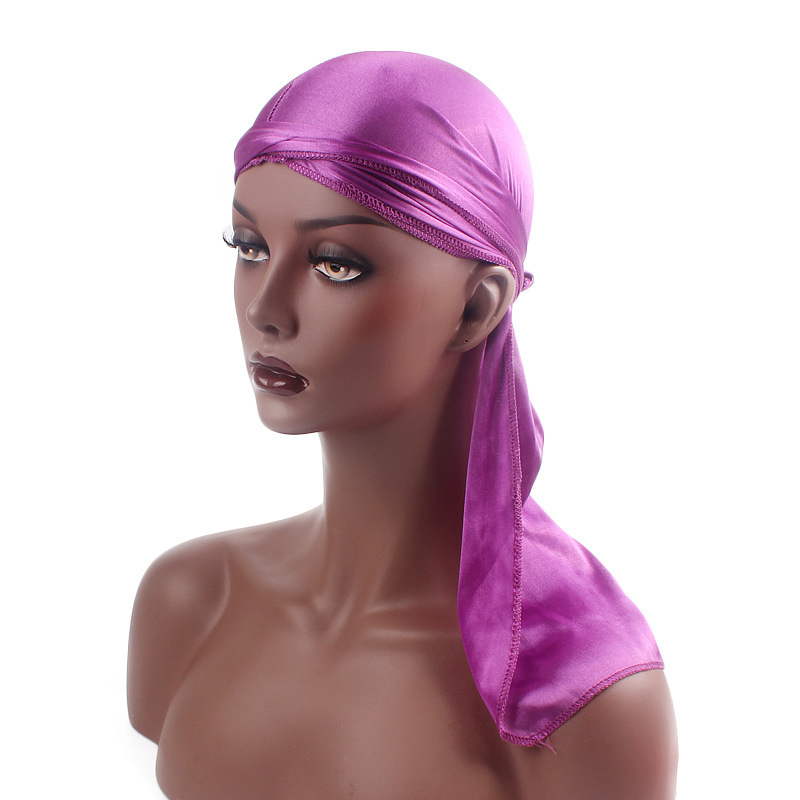Satin Durag Women Men Headscar - Bandana Doo Rag review and price