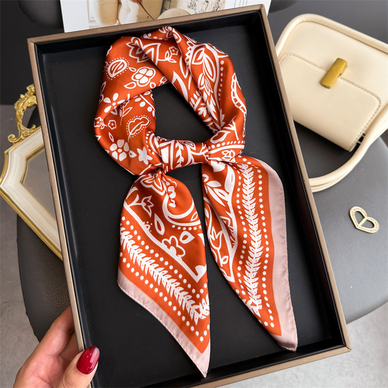 1Pc cashew print fashion silk  - Silk Neck Scarf review and price