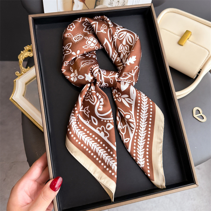 1Pc cashew print fashion silk  - Silk Neck Scarf review and price
