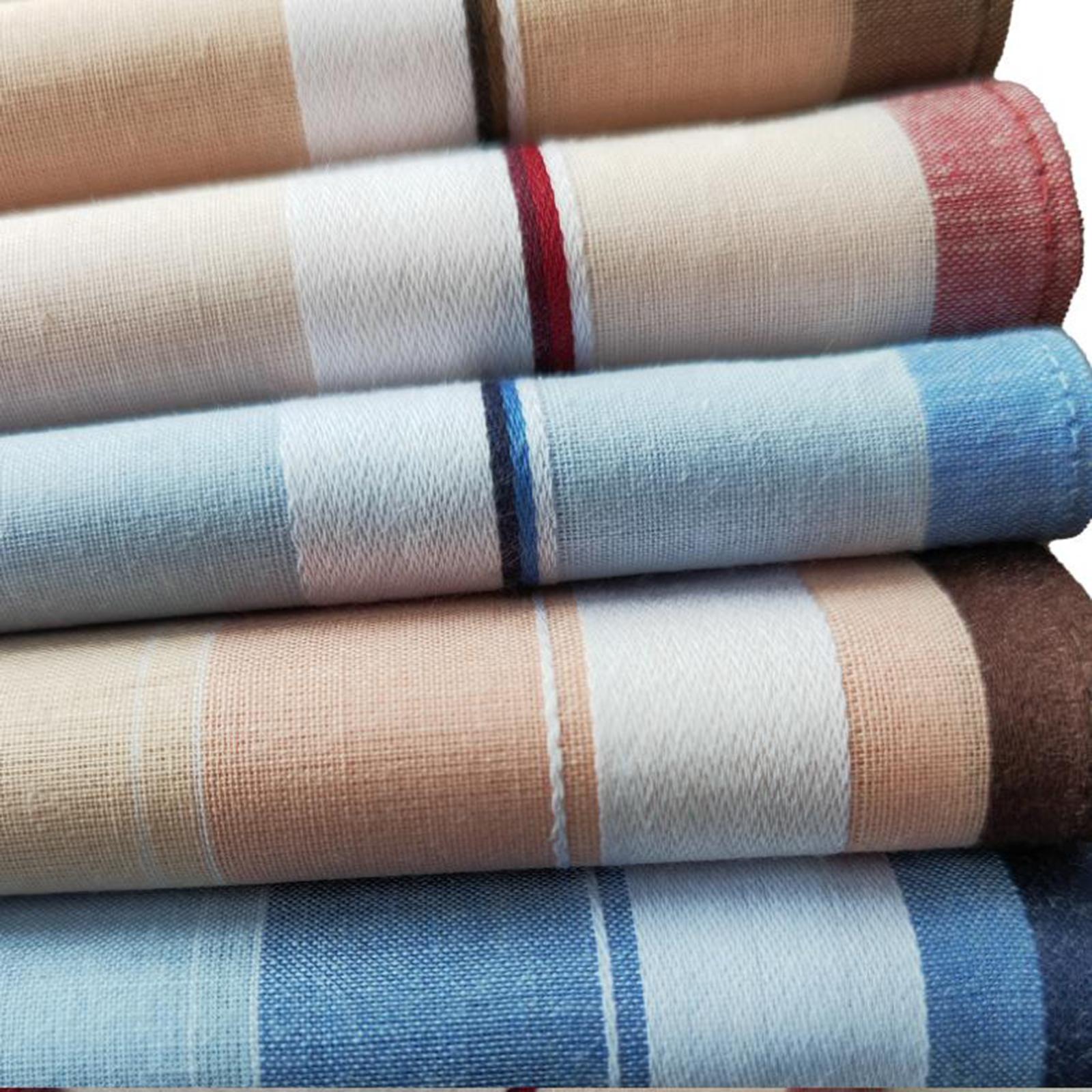 6Pcs Pocket Square Hankies 40c - Handkerchief Cotton Men review and price