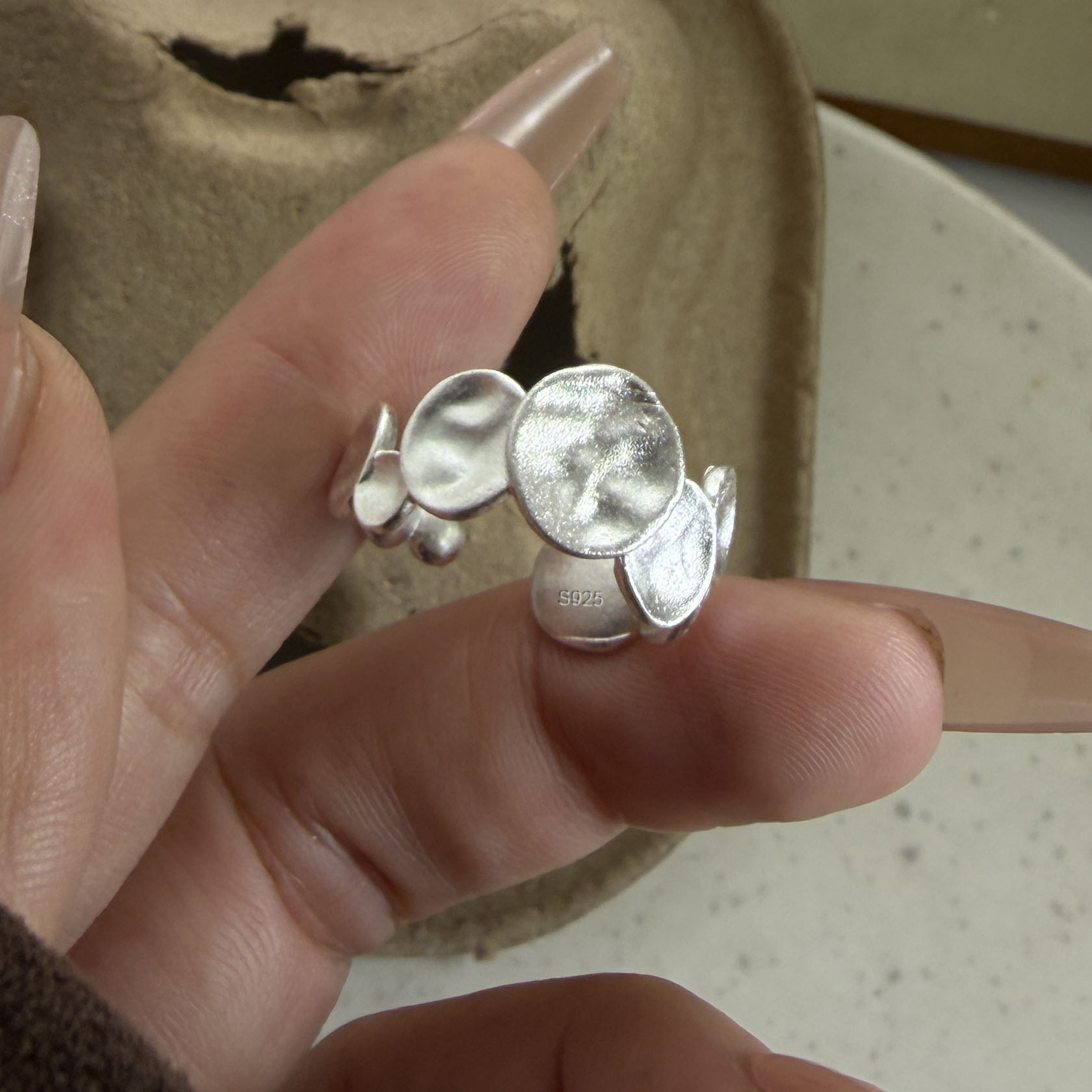 925 Sterling Silver Rings for  - Tie Clip Silver review and price